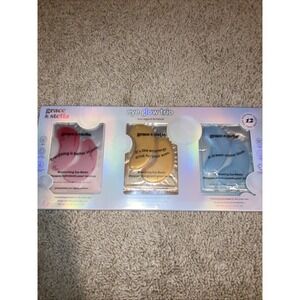 Grace & Stella Eye Glow Trio Eye Masks 12 Pairs NEW IN BOX